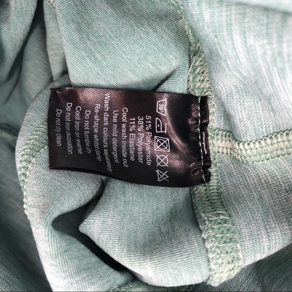 ALPHALETE OG Revival Leggings High Rise Seamless Green XS Women Weightlifting - Picture 7 of 8